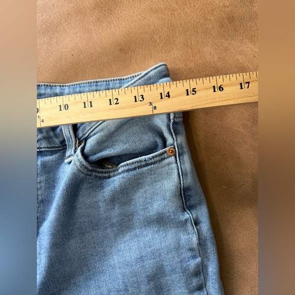 Pistola COSMIC BLUE LOVE Lydia High Rise Cropped Boot Jean Size 10 - Picture 6 of 9